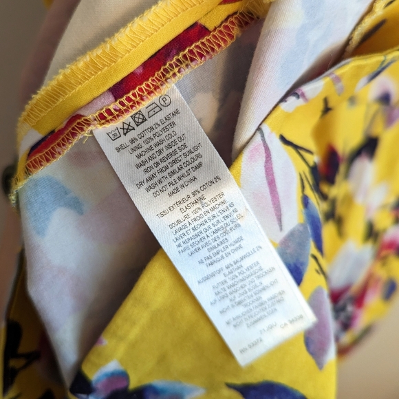 FRENCH CONNECTION Floral Print Cotton Mini Dress - Picture 9 of 10